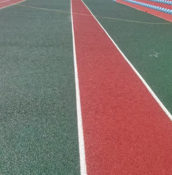 石家庄市半预制型跑道塑胶跑道材料 - 方案